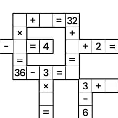 Math Crossword — Number puzzle