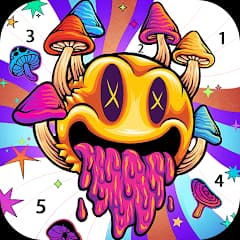 Fluid Art:Color By Number